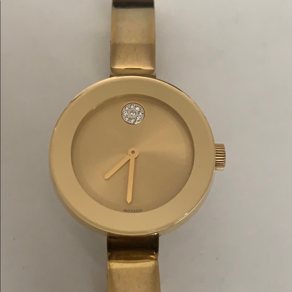 Women’s Movado Bold Gold watch bangle